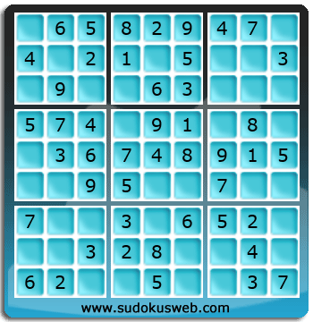 Sudoku de Niveau Très Facile