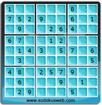 Sudoku de Nivel Fácil Sudoku de Nivel Fácil
