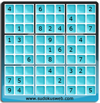 Sudoku von mittelmässiger höhe