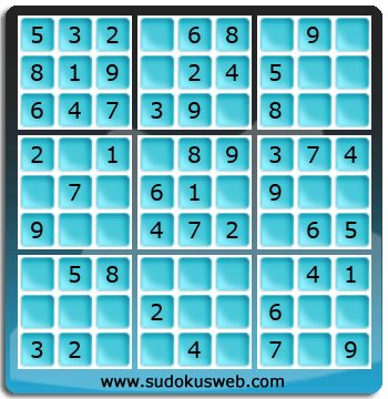 Sudoku von sehr einfacher höhe