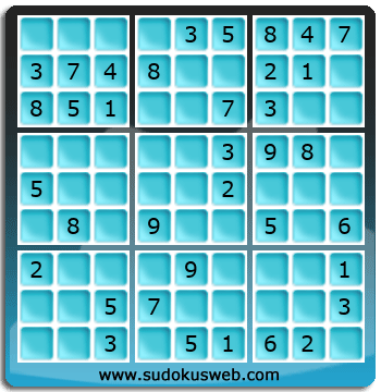 Sudoku von einfacher höhe