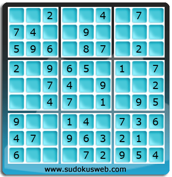 Sudoku de Nivell Molt Fàcil