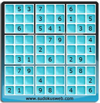 Sudoku von einfacher höhe