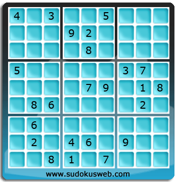 Sudoku von Fachmännischer höhe