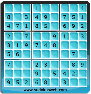 Sudoku de Niveau Très Facile