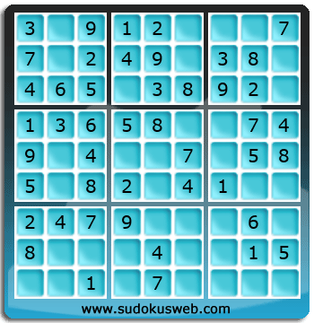 Sudoku de Niveau Très Facile Sudoku de Niveau Très Facile