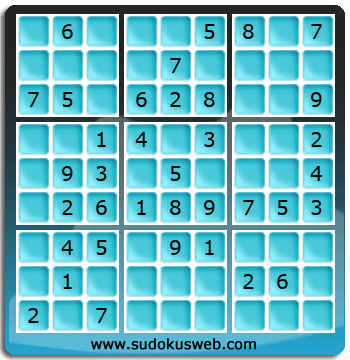 Nivel Facil de Sudoku