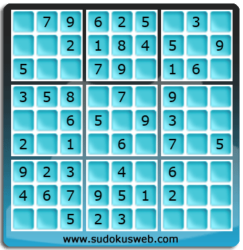 Sudoku de Niveau Très Facile Sudoku de Niveau Très Facile