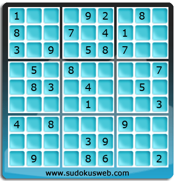 Sudoku von mittelmässiger höhe Sudoku von mittelmässiger höhe