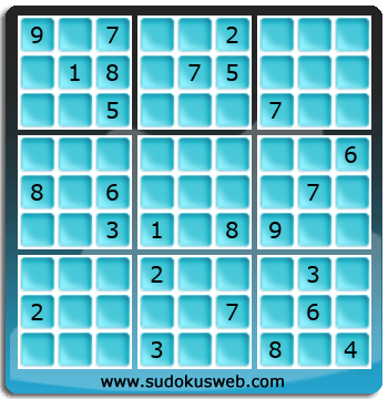 Sudoku von Fachmännischer höhe