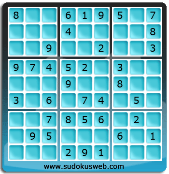 Nivel Facil de Sudoku