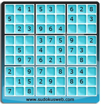 Sudoku von sehr einfacher höhe