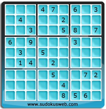 Sudoku von Fachmännischer höhe