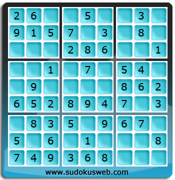 Sudoku von sehr einfacher höhe