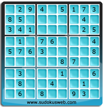 Sudoku von einfacher höhe