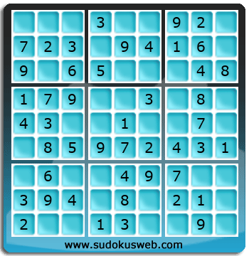 Sudoku de Nivel Muy Fácil