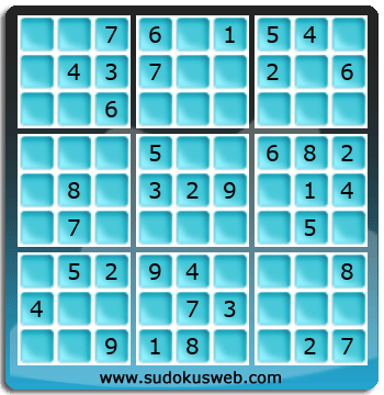 Sudoku von einfacher höhe