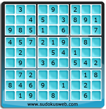 Sudoku von sehr einfacher höhe