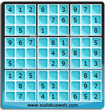 Nivel Muito Facil de Sudoku