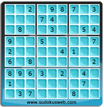 Sudoku von mittelmässiger höhe