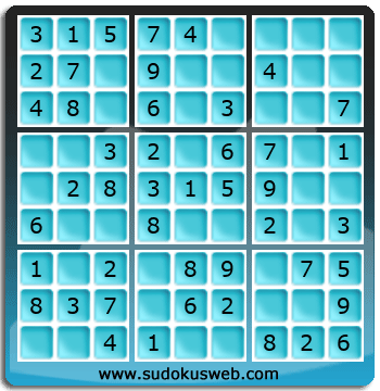 Sudoku von sehr einfacher höhe