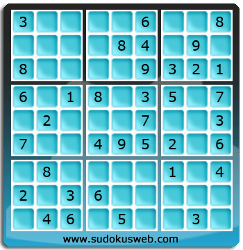 Sudoku von einfacher höhe