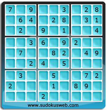 Sudoku de Niveau Facile