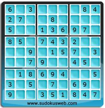 Sudoku von sehr einfacher höhe