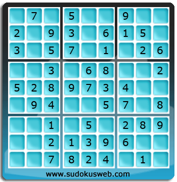 Sudoku de Nivell Molt Fàcil