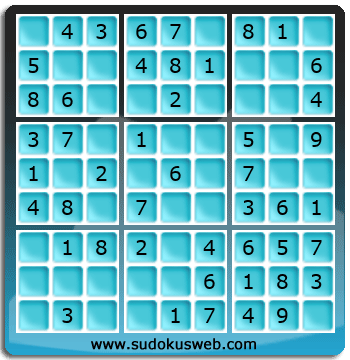 Sudoku von sehr einfacher höhe