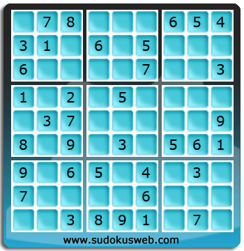 Sudoku von einfacher höhe