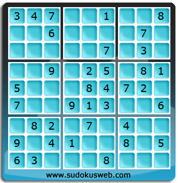 Nivel Facil de Sudoku