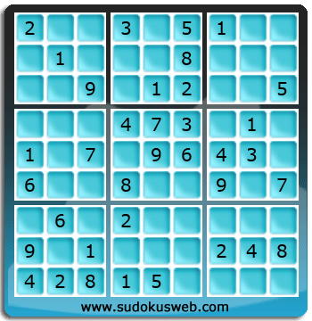 Sudoku von einfacher höhe