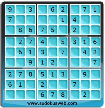 Sudoku de Nivel Muy Fácil