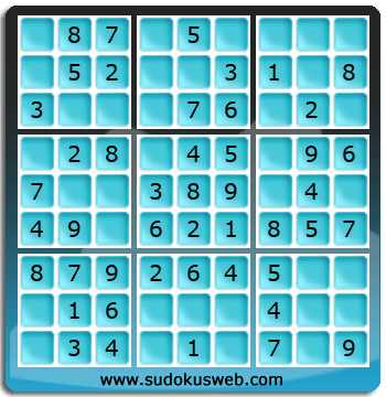 Sudoku de Niveau Très Facile