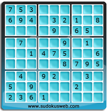 Easy Level Sudoku Easy Level Sudoku