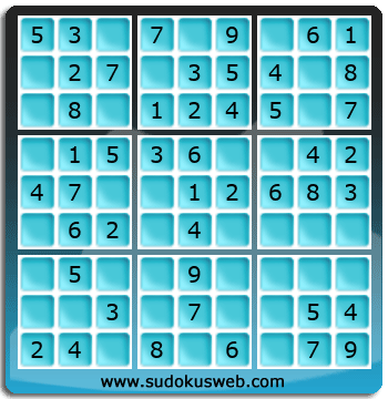 Sudoku von sehr einfacher höhe