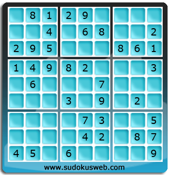 Nivel Facil de Sudoku