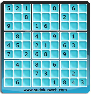 Sudoku von einfacher höhe