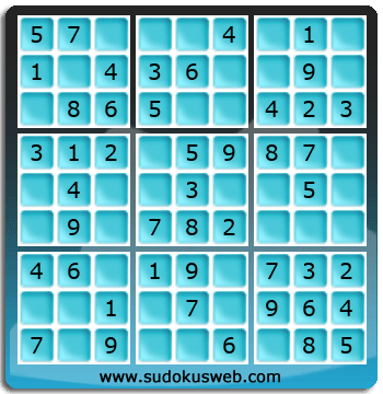 Nivel Muito Facil de Sudoku