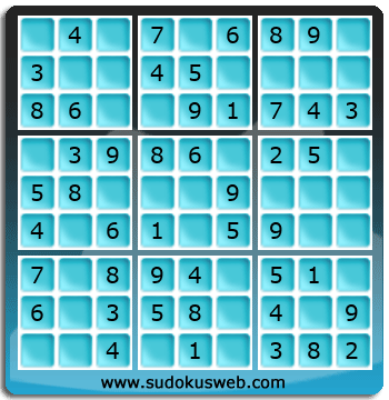 Sudoku de Niveau Très Facile