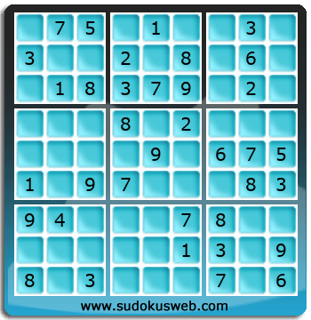 Sudoku von einfacher höhe