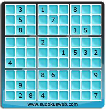 Sudoku von Fachmännischer höhe