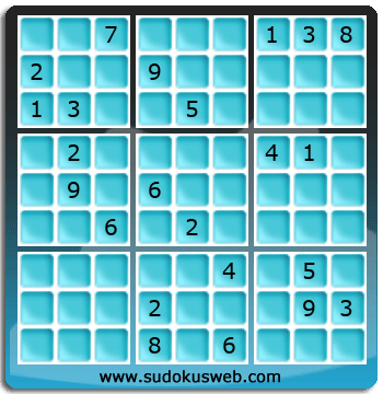 Sudoku von Fachmännischer höhe