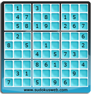 Nivel Facil de Sudoku