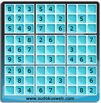 Sudoku von sehr einfacher höhe