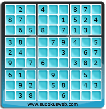 Nivel Muito Facil de Sudoku