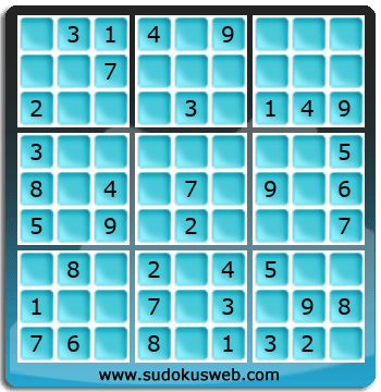 Nivel Facil de Sudoku