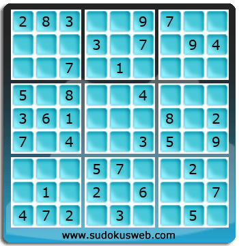 Sudoku von einfacher höhe