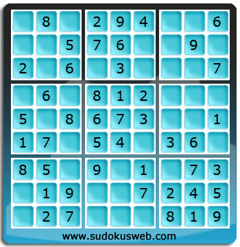 Sudoku de Niveau Très Facile